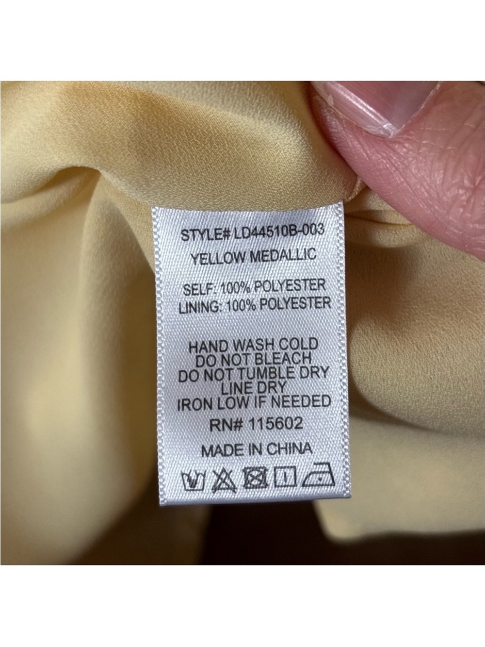 LUSH yellow open back halter neck Maxi- size Small - Picture 4 of 6